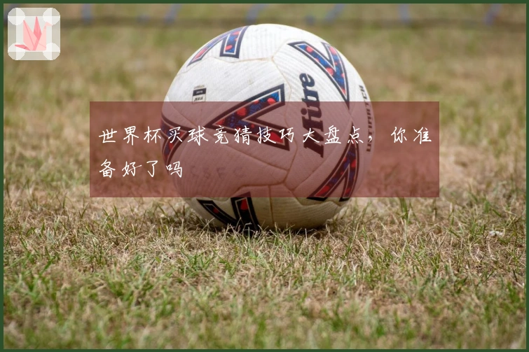世界杯买球竞猜技巧大盘点，你准备好了吗